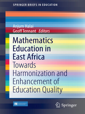 cover image of Mathematics Education in East Africa